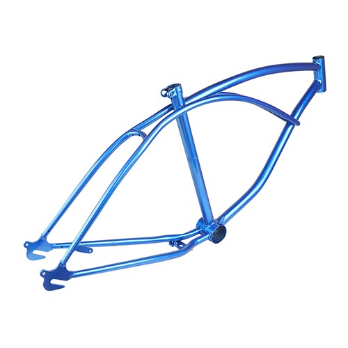 Blue bike frame for - frame,
