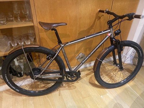 Hand built titanium carbon - hand,
