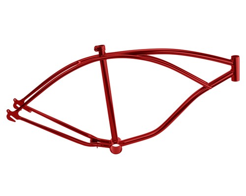 Burgandy beach cruiser - 26",