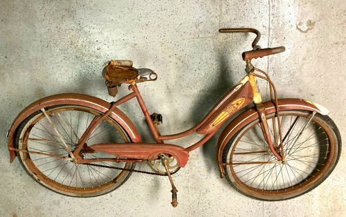 Vintage columbia bike - bike, with